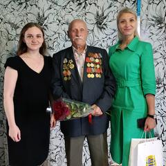 ПОЗДРАВЛЕНИЕ ВЕТЕРАНОВ ВЕЛИКОЙ ОТЕЧЕСТВЕННОЙ ВОЙНЫ 
