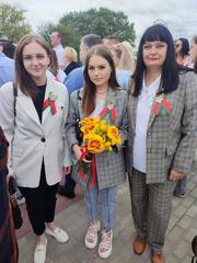 УЧАСТИЕ В ТОРЖЕСТВЕННОМ МИТИНГЕ