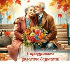  С ПРАЗДНИКОМ ЗОЛОТОГО ВОЗРАСТА! 